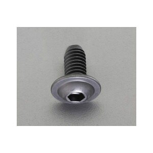 ESCO M6x12mm �t�����W�{�^���L���b�v�{���g�i�S/12�{�j EA949ML-612 ���[�J�[�݌ɂ��� �G�X�R �n���h�c�[��