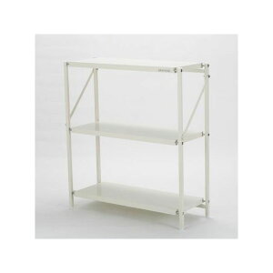 ESCO 830x300x900mm/3段ラック棚(折畳式) EA976AV-26 エスコ 作業場工具 バイク 車 自動車 自転車