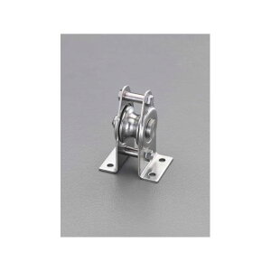 ESCO 50mm/125kg 縦型固定滑車 EA987HS-12 メーカー在庫あり エスコ 作業場工具 バイク 車 自動車 自転車