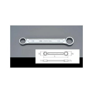 ESCO 7x 8mm �����߂��˃����`�i�V���[�g�E�X�g���[�g�j EA616DB-1 �G�X�R �n���h�c�[��