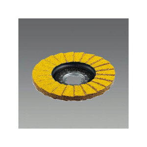 ESCO # 40/125mm フラップディスク(セラミック/X-LOCK) EA809AL-61 エスコ 電動工具 バイク 車 自動車 自転車