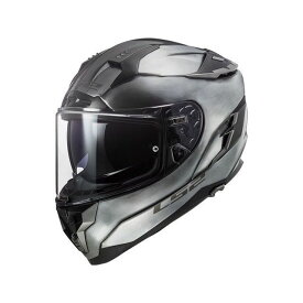 LS2 HELMETS アウトレット品 CHALLENGER F/チャレンジャーF（チタニウム） サイズ S outlet-1198A502 エルエスツーヘルメット フルフェイスヘルメット バイク