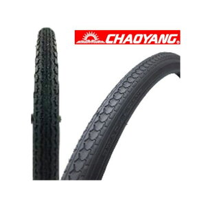 CYT ノーマルタイヤ 1本バラ 26x1-3/8 黒 44501 CYT(自転車) パーツ 自転車