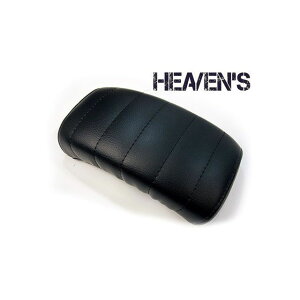 【メーカー直送】HEAVEN’S ピリオンシート ブラック/タックロール PIL-BK-C ヘブンズ シート関連パーツ バイク 汎用
