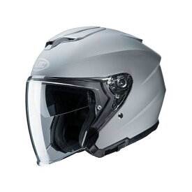エイチジェイシー i30 ソリッド（グレー） サイズ：L HJH214GY01L メーカー在庫あり HJC ジェットヘルメット バイク