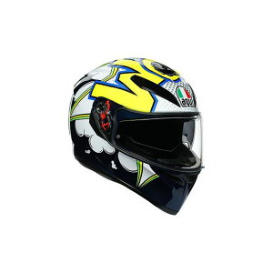 AGV K-3 SV MPLK 007-BUBBLE BLUE/WH/YELLOW FLUO TCY Si55-56cmj 030192MF00705 G[W[uC ttFCXwbg oCN