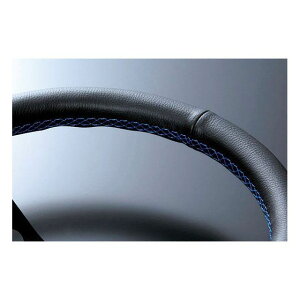 D1 SPEC DEEP70 ステアリング 33パイ ブラックレザー/ブルーステッチ DSC-70330BL D1 SPEC 内装パーツ・用品 車 自動車