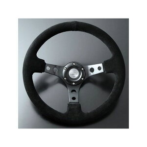 D1 SPEC DEEP70 ステアリング 35パイ バックスキン/ブラックステッチ DSC-70350BSBK D1 SPEC 内装パーツ・用品 車 自動車