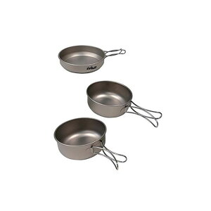 EPIgas EPIチタン3点食器セット T-8001 イーピーアイガス 野外調理用品 キャンプ