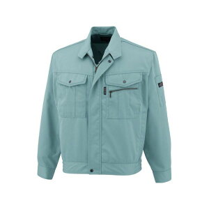 chusan CUC 2408-30 長袖ブルゾン(グリーン) サイズ 4L #2408-30-4L 中国産業 その他アパレル バイク