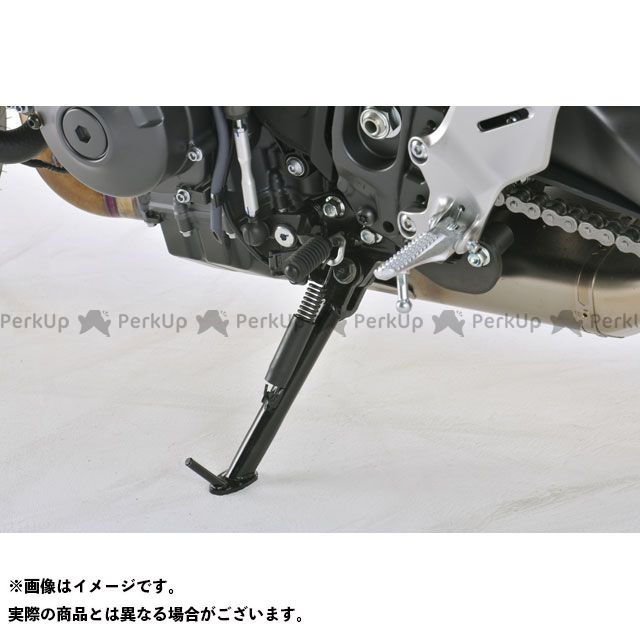 正規品／エフェックス MT-09 ショートサイドスタンド（ブラック） EFFEX バイク バイク用品 