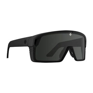 SPY Monolith Matte Black - Happy Gray Green Black Spectra Mirror XpC TOX oCN