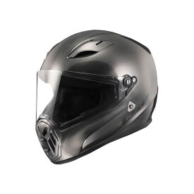 エルエスツーヘルメット STREET FIGHTER（ブルッシュドアロイ） サイズ：S 419-3532 メーカー在庫あり LS2 HELMETS フルフェイスヘルメット バイク