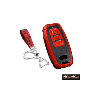 MADMAX アウディ車専用 ロボケース TYPE A TPUスマートキーケース(レッド) MM50-A7-AU04 マッドマックス 内装パーツ・用品 車 自動車