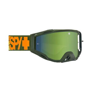 SPY Foundation Plus Speedway Matte Green - HD Smoke Olive Spectra Mirror �{ HD Clear �X�p�C �S�[�O���{��
