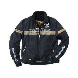 KAWASAKI 2022-2023秋冬モデル カワサキ×BATES ロングシーズンジャケット(ブラック/サンド) サイズ LL J8001-2881 カワサキ ジャケット バイク