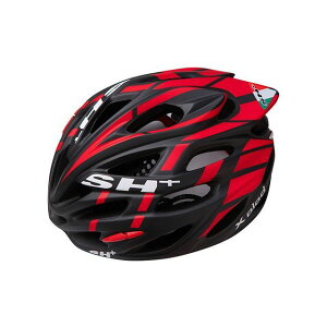 SH+ Vu X-PLOD }bg BLK/RED SNSHB-NE2107 SH+ wbg ]