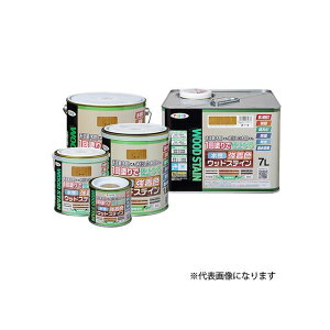 asahipen 水性強着色ウッドステイン 1/5L(ダークブラック) アサヒペン D.I.Y. 日用品