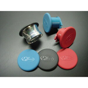 effect ファンネルキャップ赤 4枚セット 401 エフェクト キャブレター関連パーツ バイク