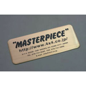 �y���[�J�[�����zMASTER PIECE �wMASTERPIECE�x���^���G���u���� ST-006 �}�X�^�[�s�[�X �O��