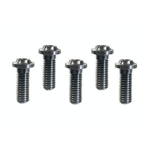 LyndallBrakes ロ-プロファイル チタニウム ローターボルトキット R マシンフィニッシュ ・029468 LyndallBrakes その他ホイール バイク ハーレー用