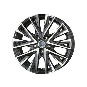 SMACK LEGINA 1655+49 4-100(ブラックポリッシュ) SMACK タイヤ・ホイール 車 自動車