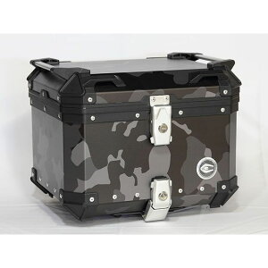 COOCASE リア アルミ トップケース Q1 45L(カモフラージュブラック) CCX450CB メーカー在庫あり クーケース ツーリング用ボックス バイク