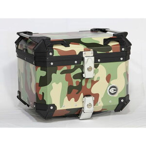 COOCASE リア アルミ トップケース Q1 45L(ジャングル) CCX450JU クーケース ツーリング用ボックス バイク