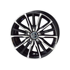 SMACK VALKYRIE 17×7.0J/インセット+48/ホール5穴/PCD100/ブラックポリッシュ SMACK タイヤ・ホイール 車 自動車
