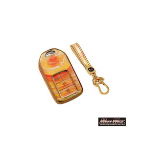 MADMAX ホンダ専用 大理石調 TYPE A TPUスマートキーケース(オレンジ) MM50-A12-3HO04 マッドマックス 内装パーツ・用品 車 自動車