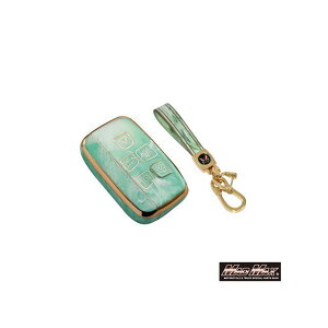 MADMAX ランドローバー専用 大理石調 TYPE A TPUスマートキーケース(グリーン) MM50-A12-LA06 マッドマックス 内装パーツ・用品 車 自動車