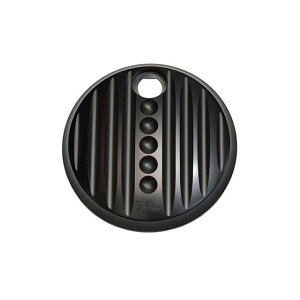 kens-factory Gas Cap Cover Black 08upFL 12-032 �P���Y�t�@�N�g���[ �^���N�֘A�p�[�c FLHX FLTRX