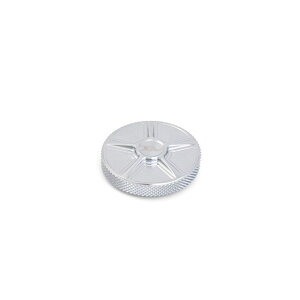 kens-factory NL Gas Cap Five Chrome M8 Dummy LH KFC-08 �P���Y�t�@�N�g���[ �^���N�֘A�p�[�c �\�t�e�C��