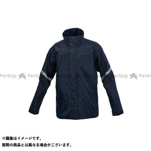KOMINE 2023春夏モデル RK-5433 スタンダードレインウェア(ネイビー) サイズ 4XLB ・03-5433 コミネ レインウェア バイク