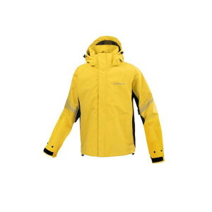 KOMINE 2023春夏モデル RK-549 ブレスター3レイヤーレインジャケット(イエロー) サイズ L ・03-549 コミネ レインウェア バイク