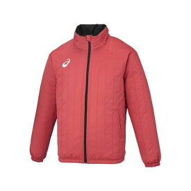 アシックス XSW229 WARMER JACKET（クラシックレッド） サイズ：XL XSW229 メーカー在庫あり ASICS アウトドア用ウェア キャンプ