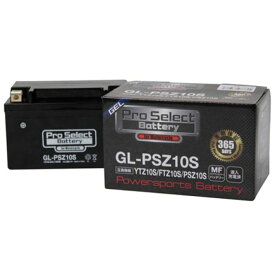 【メーカー直送】Pro Select Battery GL-PSZ10S（YTZ10S 互換）（液入） PSB113 メーカー在庫あり プロセレクトバッテリー バッテリー関連パーツ 汎用