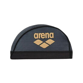 arena ARN-6414 メッシュキャップ（ブラック×ゴールド） サイズ：M ARN-6414 メーカー在庫あり arena アウトドア用ウェア キャンプ