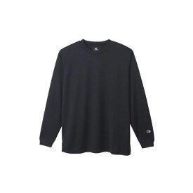 チャンピオン C3-XS491 LONG SLEEVE T-SH（ブラック） サイズ：XS C3-XS491 メーカー在庫あり champion アウトドア用ウェア キャンプ