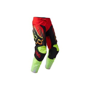 FOX ユース 180 パンツ スタティック(フローレッド) サイズ 26 C3911 メーカー在庫あり フォックス モトクロス用品 バイク