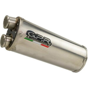 G.P.R. Original For Bmw R 1250 Gs 2019/20 E4 Homologated Xb|GL][Xg Dual Inox b E4.BM.99.DUAL.IO gpr_E4-BM-99-DUAL-IO W[s[A[c