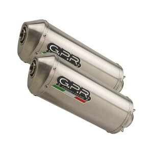 G.P.R. Original For Honda Vtr 1000 Sp-1 2000/01 Pair Homologated Xb|GL][Xg Satinox b H.47.SAT gpr_H-47-SAT W[s[A[ }t[{ oCc