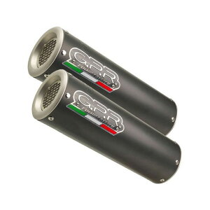 G.P.R. Original For Suzuki Gsx-R 1000 K7 2007/08 Pair Homologated Xb|GL][Xg M3 Black Titanium b S.119.M3.BT gpr_S-119-M3-BT c