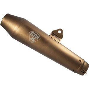 G.P.R. Exhaust System Honda Transalp Xl 600 V 1986/99 Universal Homologated silencer without link pipeUltracone Bronze Cafe Rac