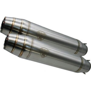 G.P.R. Exhaust System Moto Guzzi Quota 1100 Es 1998/2001 Double universal Homologated silencer without link pipesDeeptone Inoxc