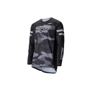 DFG ソリッド ジャージ(ブラック/カモ) サイズ S C9752 ディーエフジー モトクロス用品 バイク