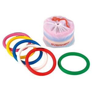 EVERNEW リングバトン(6色組) EGA160 メーカー在庫あり エバニュー スポーツ キャンプ