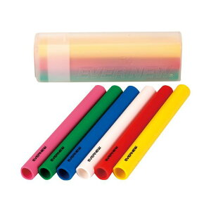 EVERNEW ソフトバトンEV(6色組) EGA168 メーカー在庫あり エバニュー スポーツ キャンプ