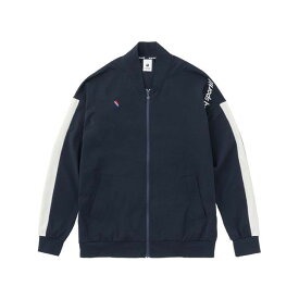 ルコック ヘランカツイルジャージジャケット（ネイビー） サイズ：XO QMMVJF02 le coq sportif アウトドア用ウェア キャンプ