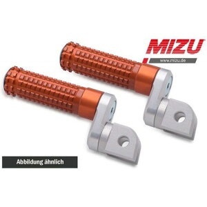 MIZU �A�W���X�^�u�� ���[�V���O �p�b�Z���W���[�t�b�g�y�O ABE�F�i �V���o�[/�I�����W �b 409TO2220041 mizu_409TO2220041 �~�Y �X�e�b�v GSX-R 125 GSX-S 125